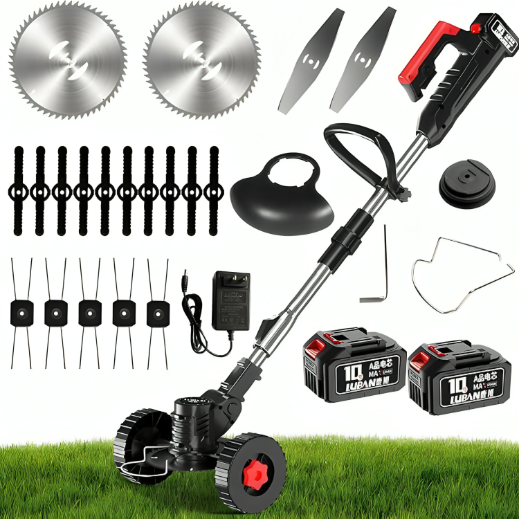 Cordless Electric Grass Lawn Mower 3-In-1