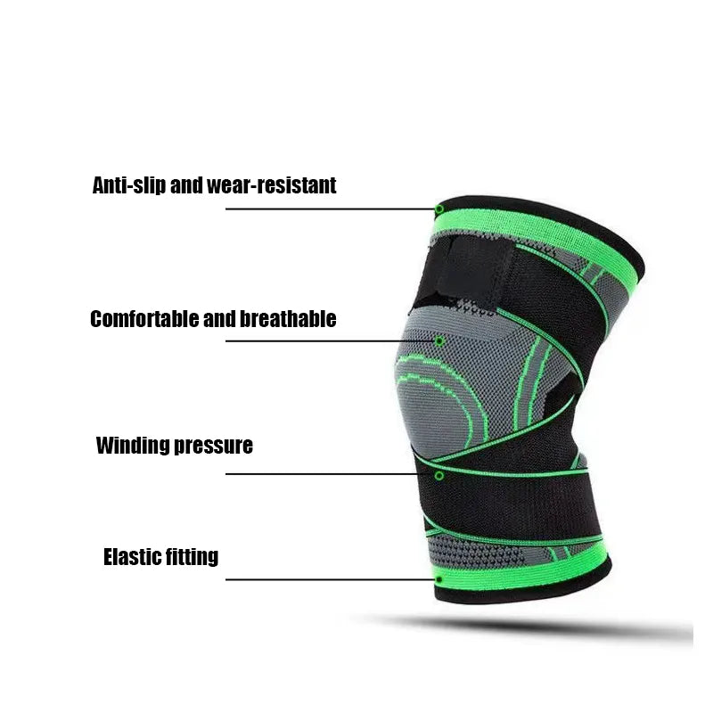 3D Weaving Compression Knee Sleeve