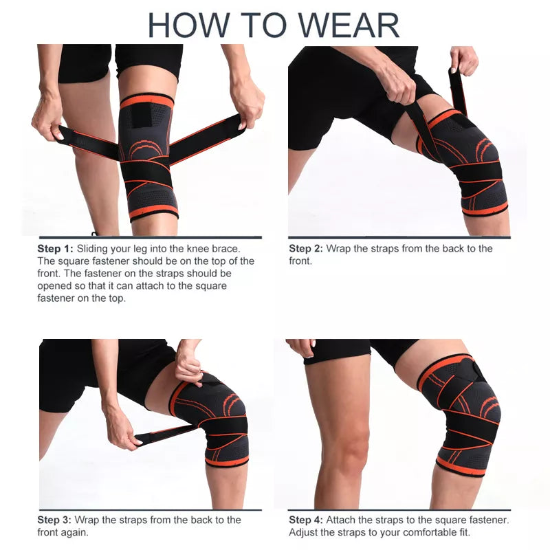 3D Weaving Compression Knee Sleeve