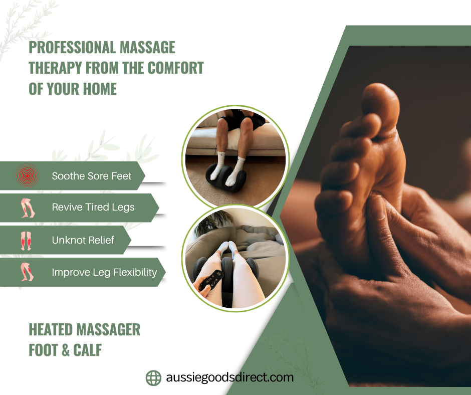 3D Heated Massager Foot & Calf - Aussie Goods Direct